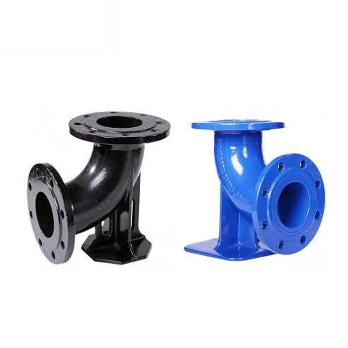 Ductile Iron Double Flange Duckfoot Bend Elbow