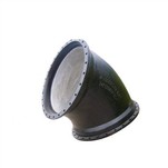 Ohyb s dvojitou prírubou 45 stupňov